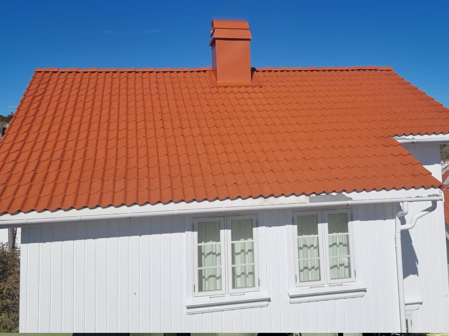 Takfornying i Risør